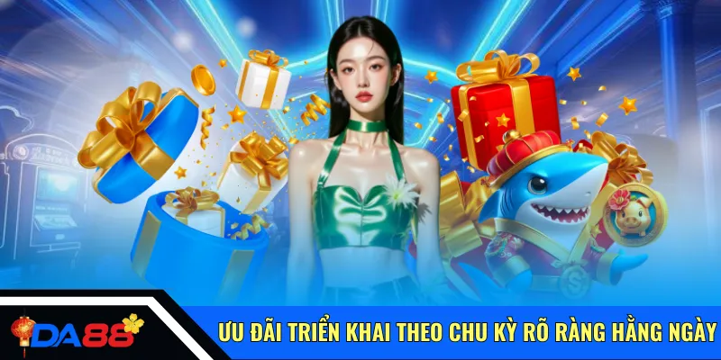 Ưu đãi triển khai theo chu kỳ rõ ràng hằng ngày